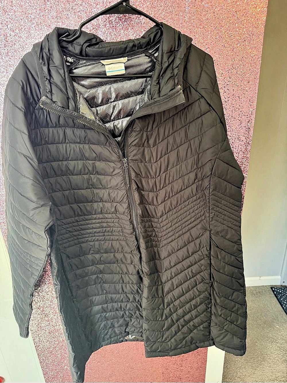 Columbia Women's Powder Lite Hooded Jacket Black Size 2X
